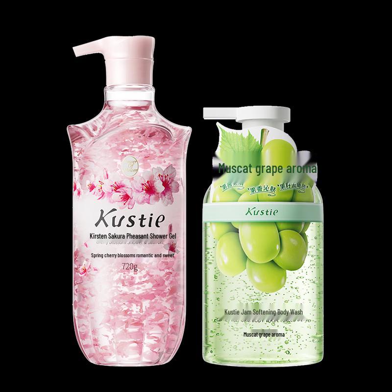 Дуэт Гелей для душа Coosting  Цветущая вишня  и  Сияющий Мускат