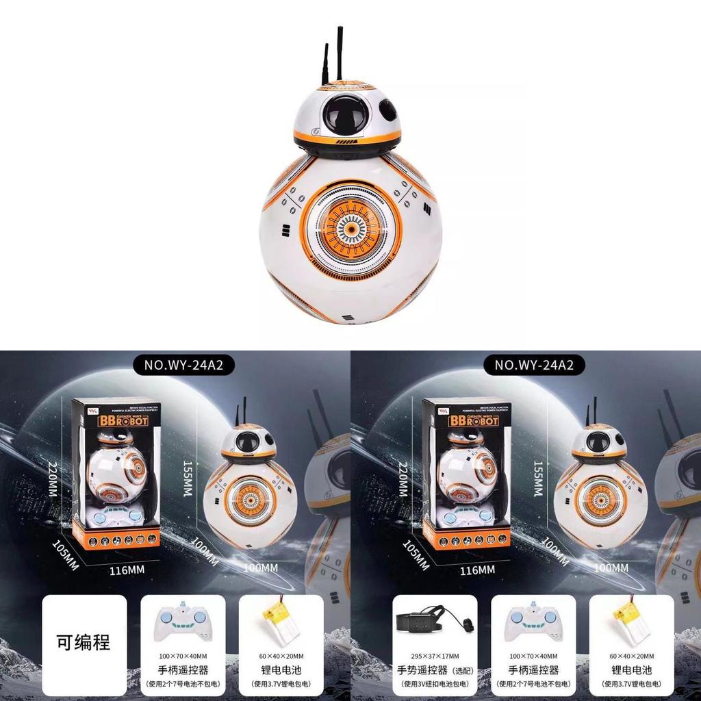 Star Wars Bb8 Roterende Patruljerobot Med Fjernbetjening Til Børn Og Samlere