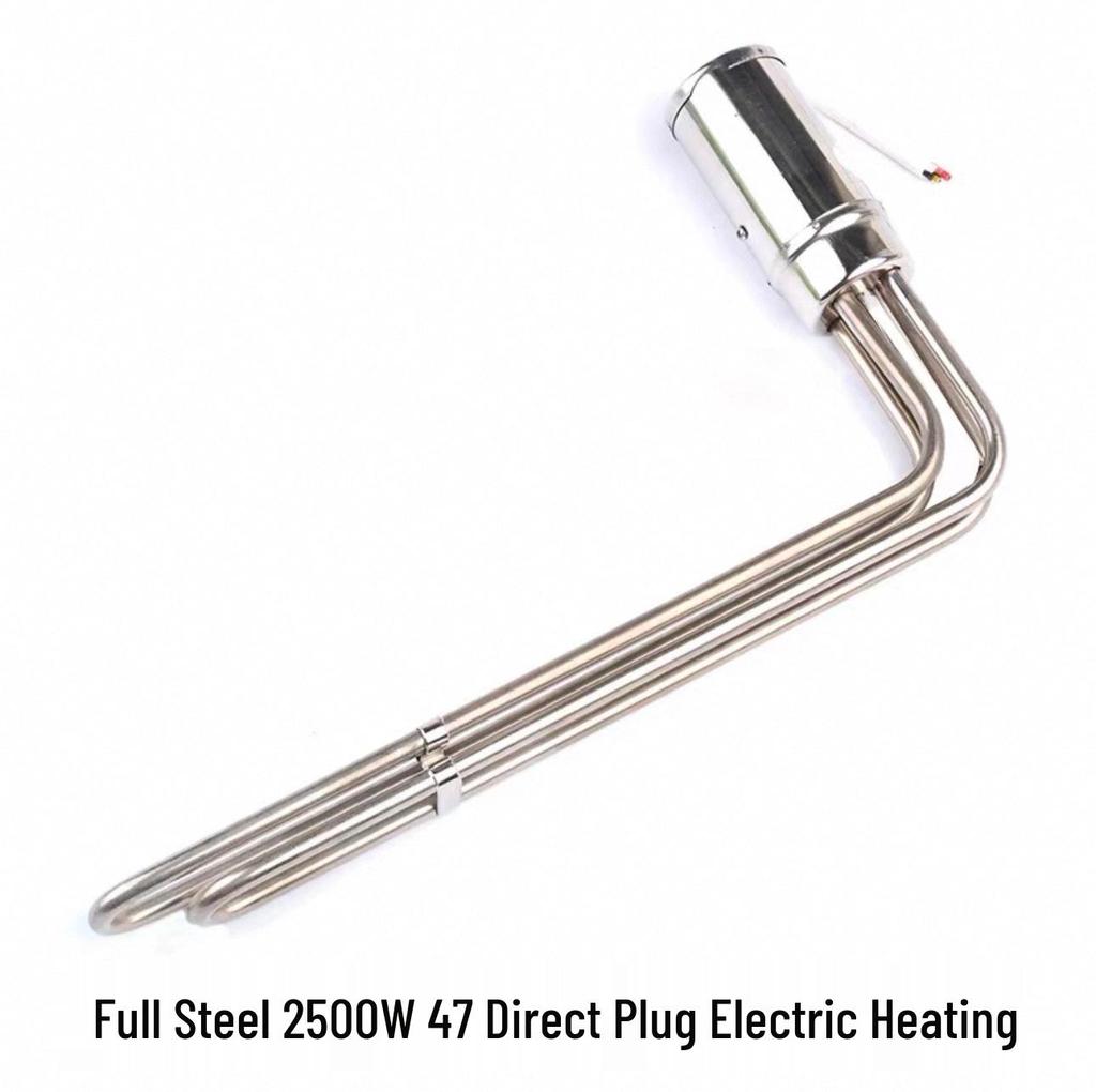 800W 7-Shaped Solar Water Heater Accessory: 5847MM Bottom-Mount Electric Heating Tube