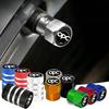 4Pcs Car Valve Caps Wheel Tires Air Tyre Stem Protective Cover For Opel OPC Astra G H J F K Insignia Vectra C D Zafira B Antara
