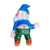 15CM Christmas Drunken Garden Gnome Funny Resin Statues for Home Decor  Whimsical Indoor Outdoor Ornaments EcoResin Weatherproof
