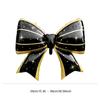 1PC New Striped Bow Balloon Bowknot Shaped Theme Aluminum Foil Matte Kids Birthday Party Decor Anniversary Event Decoration