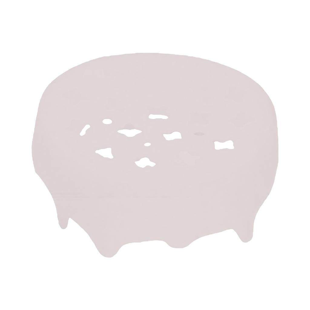 Flower Arranging Grid Silicone Water Proof Vase Flower Holder Floral Arranger Tool for Home Decoration Semi Transparent