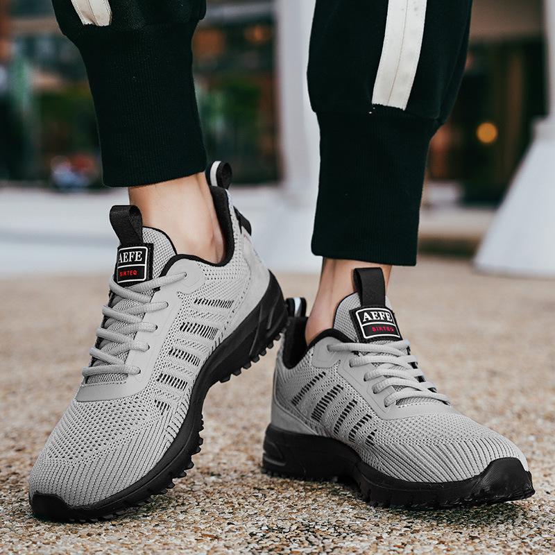 New Low-top Large-size Breathable Casual Sports Shoes, Lightweight Hollow Running Shoes