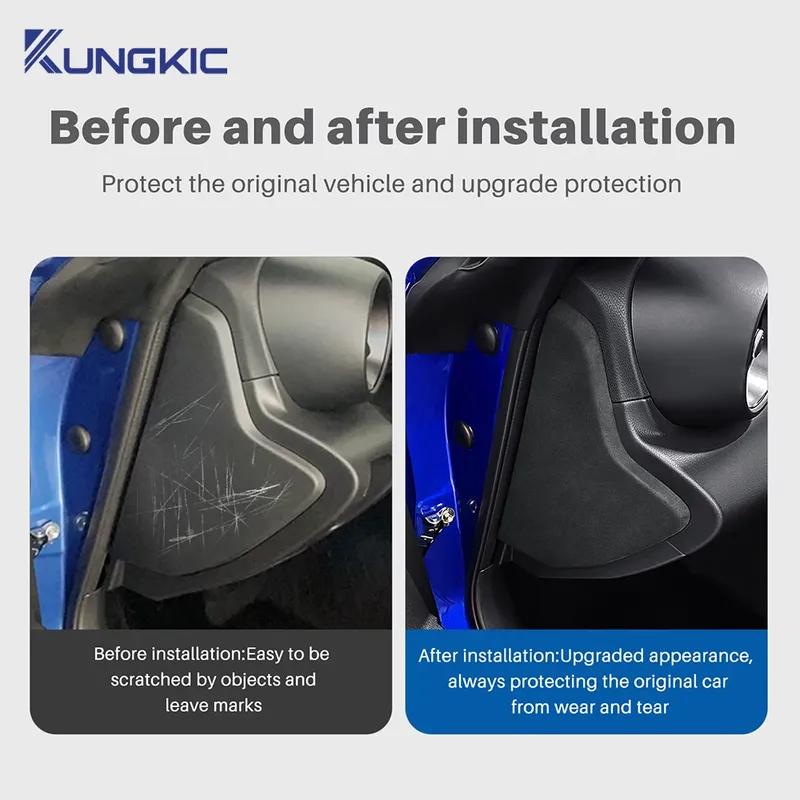 Top Suede LHD RHD Car Anti-Collision Side of The Door Interior Accessories For Subaru BRZ Toyota GR86    2024 2025