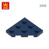 Ungiftig 100 Stück/Los 2450 3x3 Keilförmige Platten Bausteine Moc Kompatibel Mit Allen Markensteinen Kinderspielzeug Geschenkbox