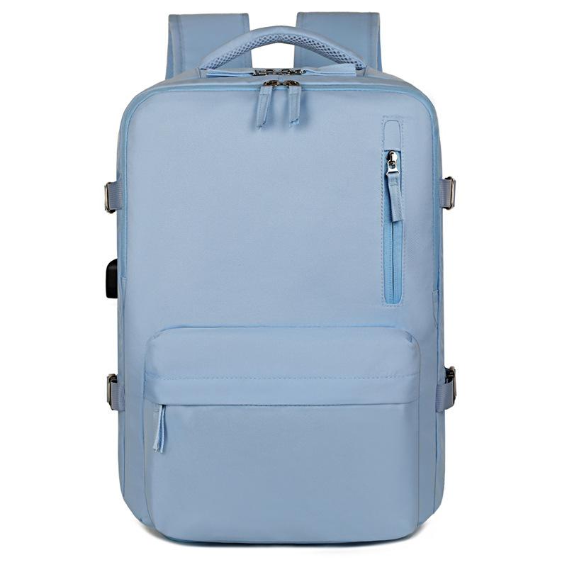 Backpack with Large Capacity, High-end Feel, Expandable Business Backpack, Multi-functional Luggage, Casual Backbag with Shoe Compartment
