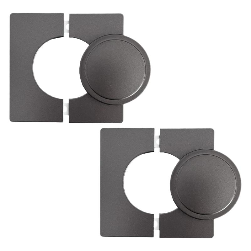 100x100mm Home Improvement Plastic Air Conditioner Tube Wall Cover Decorative Panel For Neat Tidy Interior