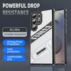 Bracket Holder Armor Phone Case For Samsung S25 S24 S23 Ultra Plus FE Shockproof Cover For Samsung A56 A36 Phone Accessories