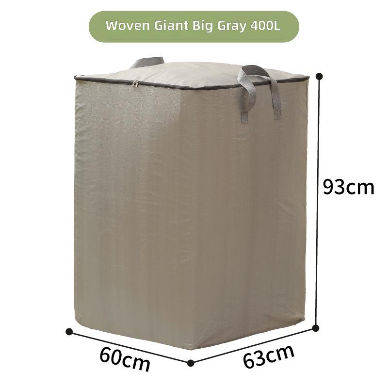 Large Capacity Vacuum Storage Bags For Quilts Clothes Seasonal Moving Organizer Thick Non Woven Compression Storage Bag