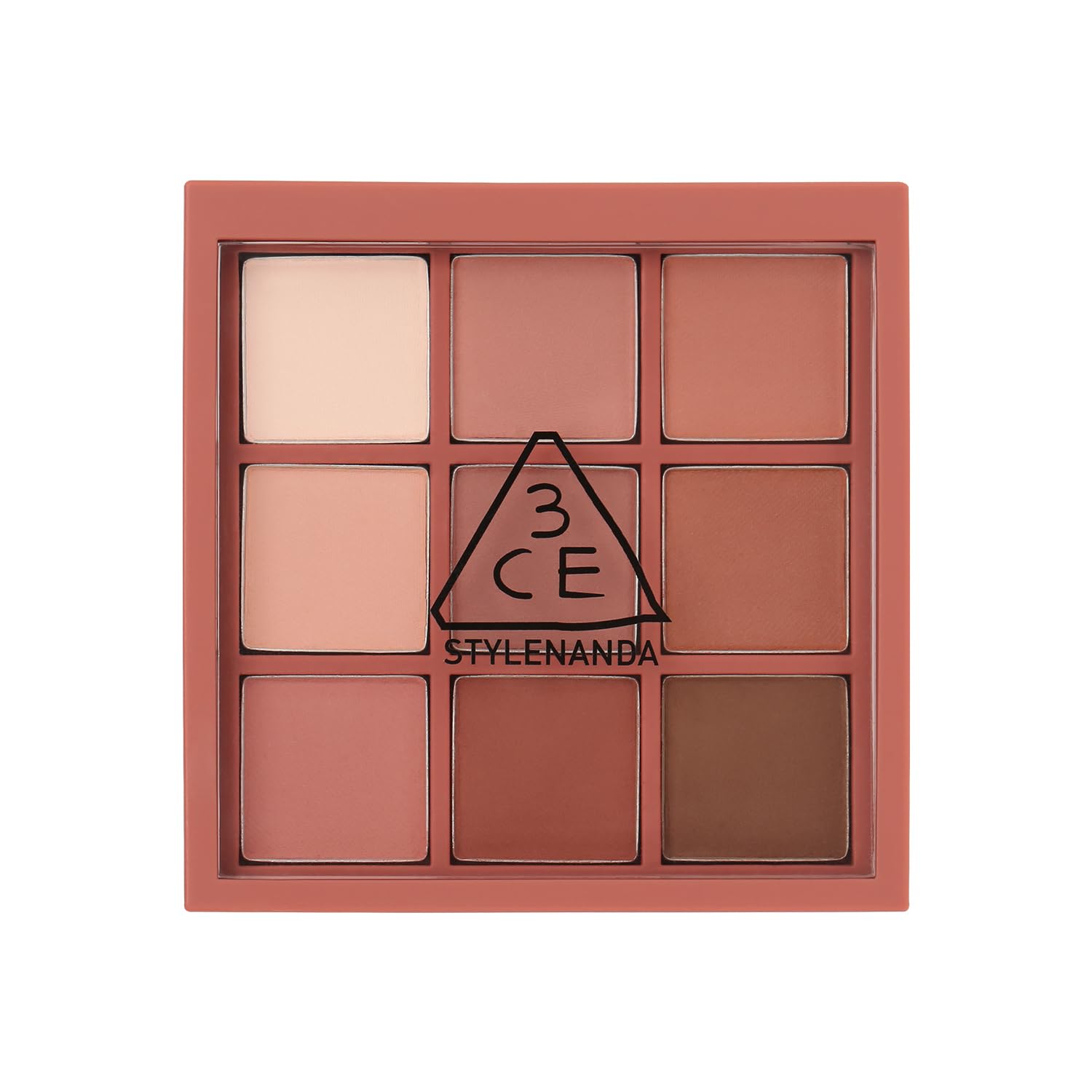 

3CE Multi Eye Color Palette F Dry Bouquet Eye Shadow 9 цветов розовый