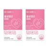 Pregnant Women, Early Pregnancy, Pregnancy Preparation, Active Folic Acid, Supplements for Expectant Husbands, Yeast, Zinc, 2 Pcs, 60 Tablets