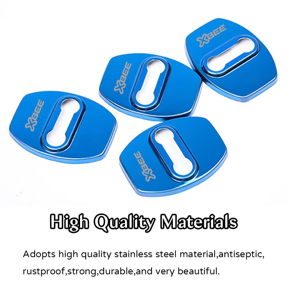 Kakash Suzuki Stainless Steel Door Lock Cover, Protective Buckle Cover, Resistant, Latch Stop,