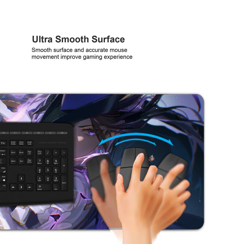 clorinde Mouse Pad 500X1000 mm Large Gaming Mousepad Gamer XL Rubber Otaku Keyboard Pad Laptop Desk Mat