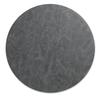 Decorative Placemat, Faux Leather, 38 Cm, Dark Grey Kalea / Kela