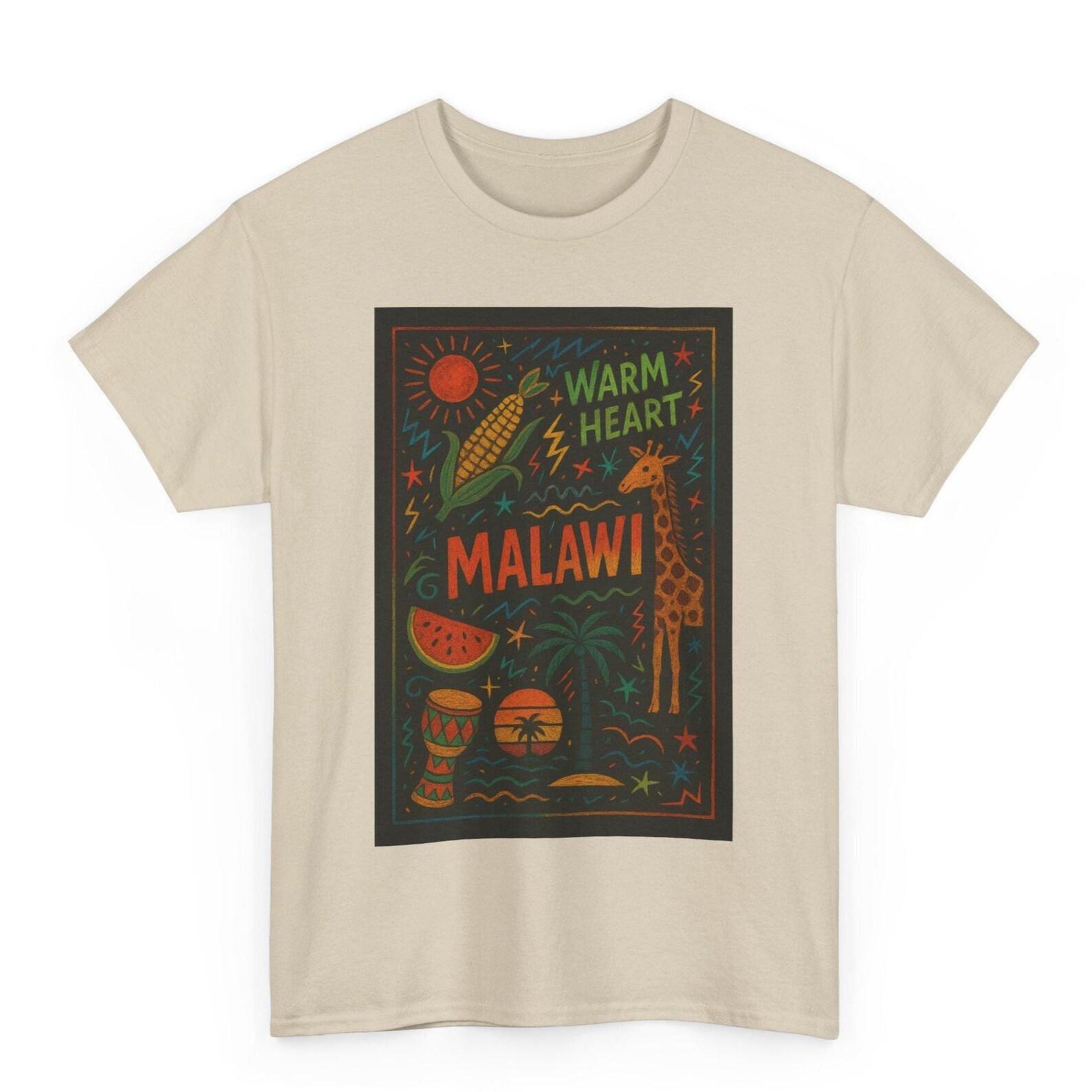 Malawi T Shirt Unisex | Vintage Lilongwe Graphic Tee | African Heritage Pride Shirt | Cool Gift for Malawian Soul Culture Lovers 3XL