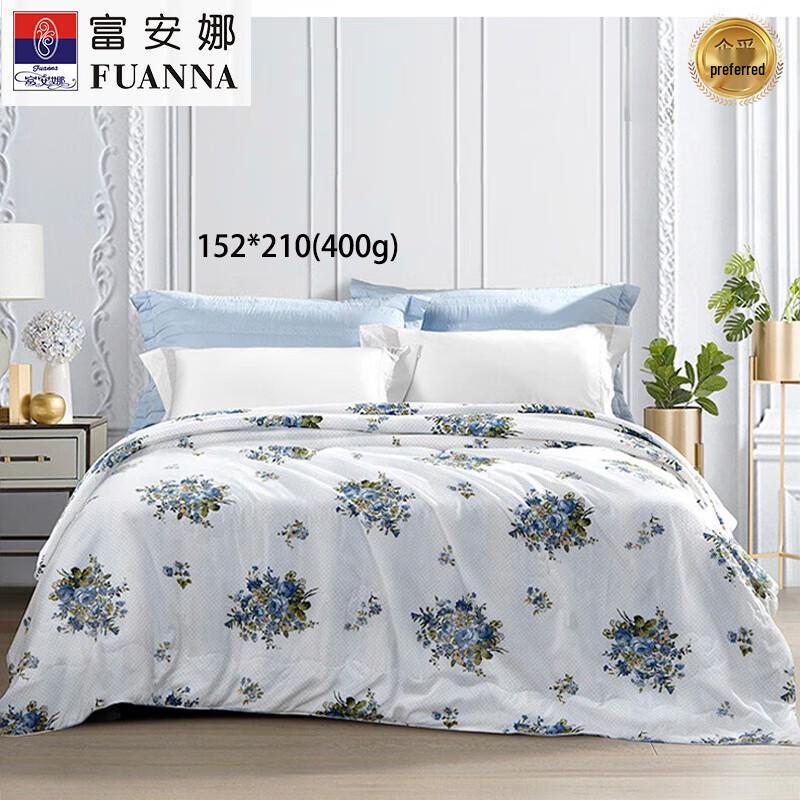 

FUANNA Washable Tussah Silk Summer Quilt 152*210cm (400g)