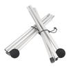 1Pc 5Section 1.6/2M Aluminum Alloy Adjustable Shelter Awning Support Pole Foldable Beach Canopy Tent Pole Shelter Tarp Pole