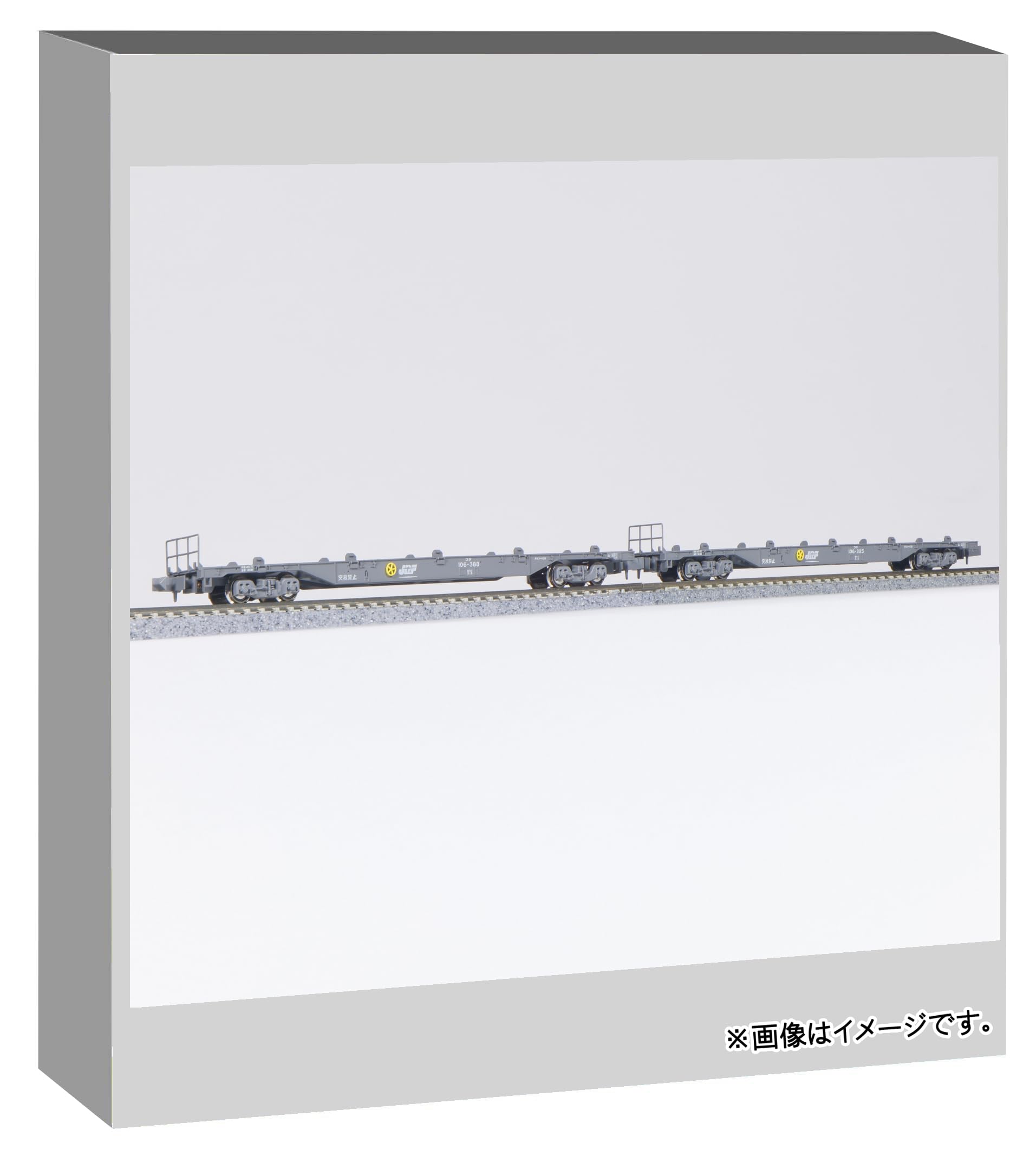 

KATO N gauge Koki 106 с маркировкой JRF без контейнера, груженый, набор из 2 вагонов, железная дорога, вагон, 10-1692