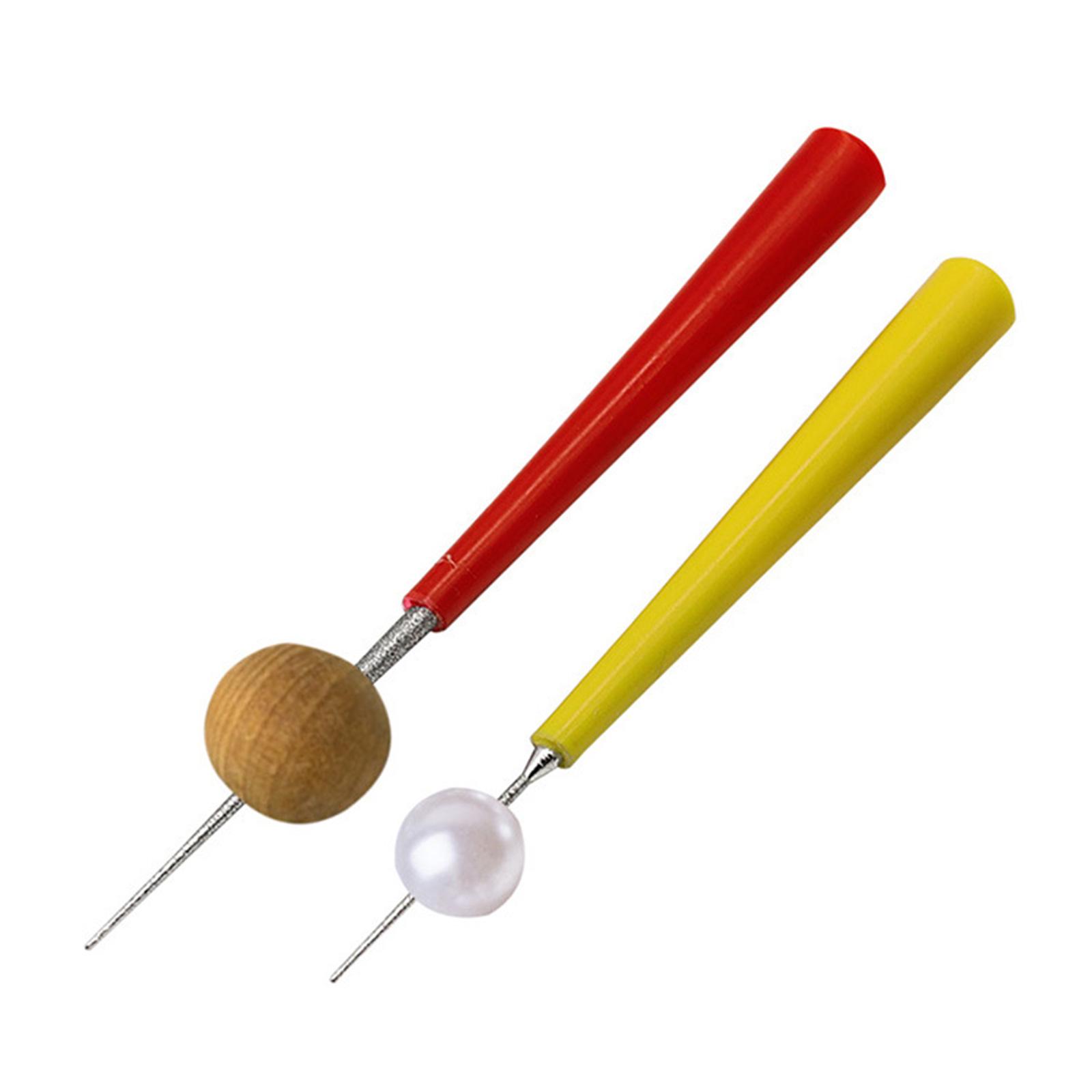4-Piece Bead Hole Enlarger Tool Set - Diamond Tip Reamers For Jewelry Making & Crafting - View #4