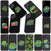Sad Frog Pepe Funny Cute Phone Cover for Samsung Galaxy A05 A06 A14 A50 A51 A52 A12 A13 A23 A70 A07 A25 A26 M53 A56 Soft Case