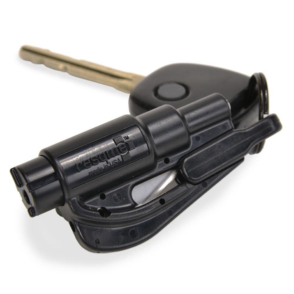 

ResQMe Rescue Me Car Emergency Escape Tool Key Holder (Black) чёрный