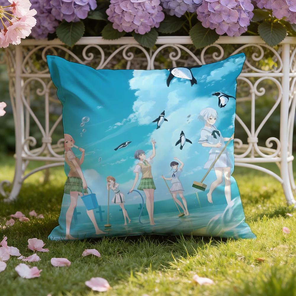

Anime B-BanG D-Dream! It s MyGO Cushion Cover Home & Car Dual-Scene Pillow Cover: Reversible for Premium Comfort 30X30cm
