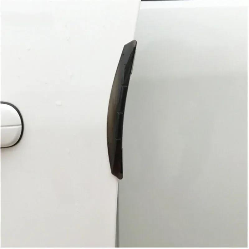 4Pcs/Set Car Door Side Anti-collision Decorative Guard Plate Anti-scratch Car Anti-collision Strip Interior Mirrors 6