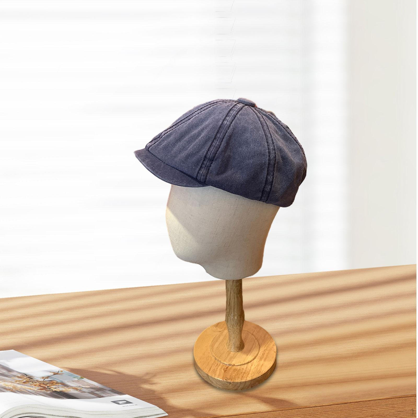 

Кепка газетяра Осінь Зима Кепка таксиста для водіння, побачень, подорожей Темно-синій