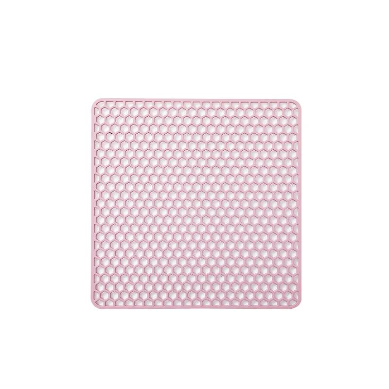 Silicone Sink Drain Hollow Kitchen Filter Splash Mat Table Decoration & Accessories Type Style Material Model Number Feature