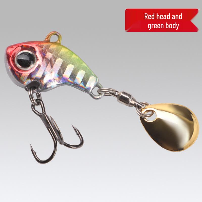 Fast Rotating Cyclone VIB Metal Spinner Lure for Sea and Freshwater Fishing