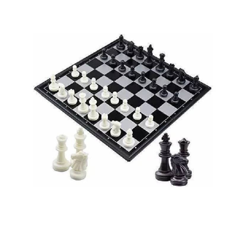 Chess Magnetic Folding Board Game Portable Travel Chessboard For Kids Adults And