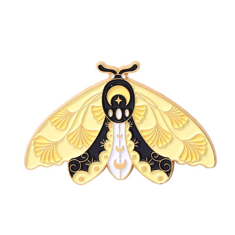 

Butterfly and Moth Brooch: Vivid Metal Lapel Pin, Scarf Buckle, or Uniform Badge