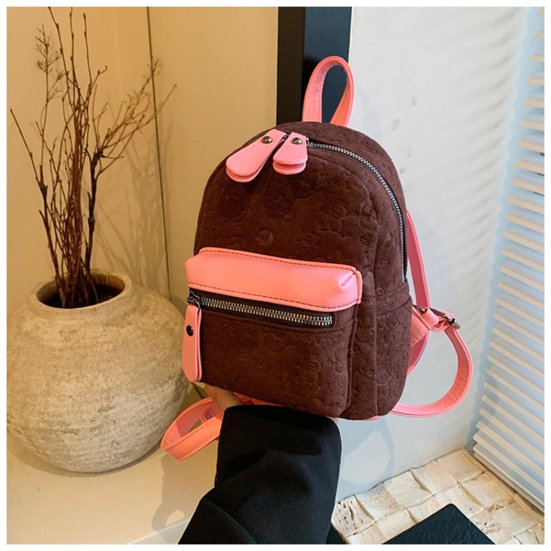 Moda urocza! Retro matowy mini plecak, must-have dla koreańskich dziewczyn