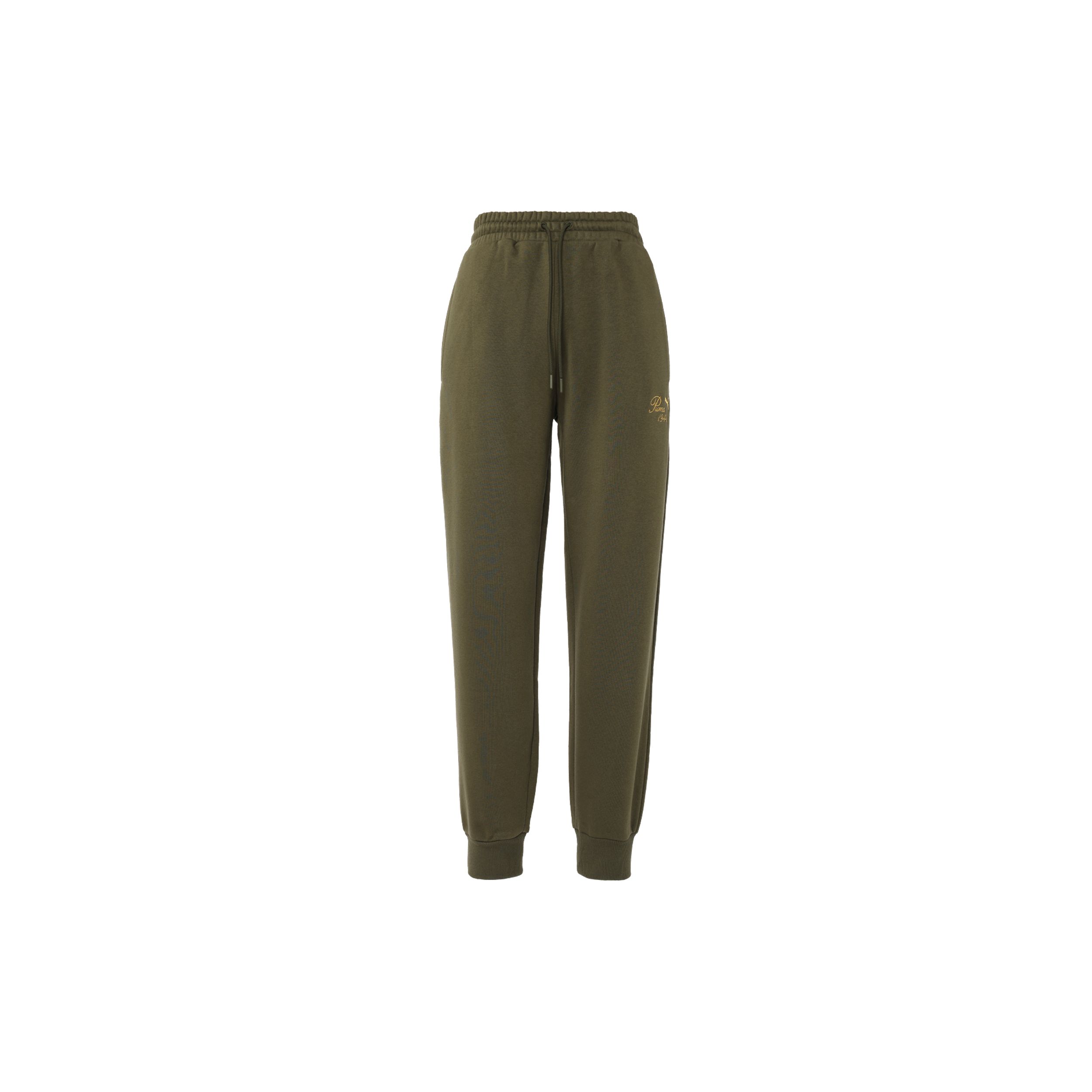 

Puma Classics Legacy Casual Pants Unisex Bottoms Dark-Olive 630973-70 M