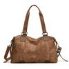 2026 New Lage Capacity Women's Tote Bag Vintage Luxury Designer Female Shoulder Bag High Quality PU Leather Crossbody Bag