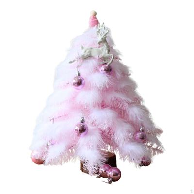 Christmas Decoration Mini Tabletop Tree Lightweight Photo Props Home Decor Party Versatile