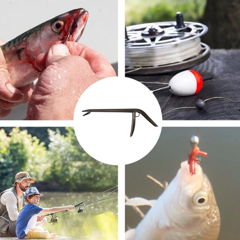 Saltwater Fishing Tool Fish Mouth Jaw Spreader Opener Universal Stainless Steel Fish Hook Remover Extractor