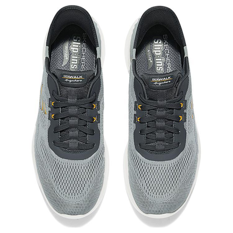 Skechers Go Walk Comfortable Durable Low Top Casual Shoes Men sneaker Gray 216314-CHAR