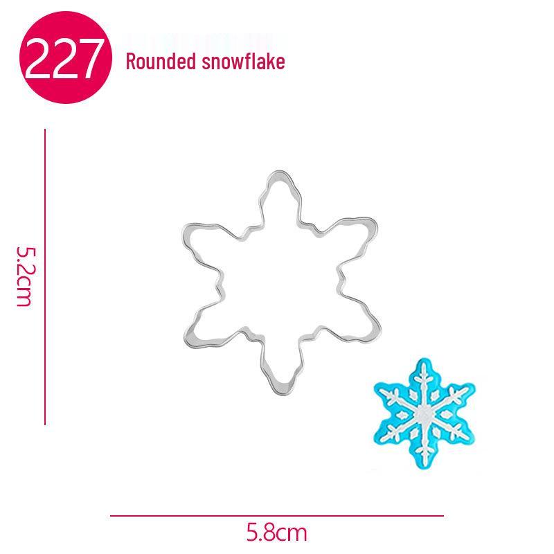 Stainless Steel Christmas Tree Cookie & Cake Cutter Mold Set