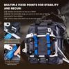 WILD HEART Bike Edge Stainless Steel Hanging Waterproof Waterproof and Bike Part One Bag, Bag, 20L/25L, Wear-Resistant, General-Purpose (Grey, 25L,
