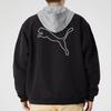 PUMA Jackets Men's Black Hooded Moderate Other 587153-01