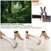2D planar banner 1 piece of jungle forest photography backdrop - Rainforest scene with hazy sunlight and bright green leaves