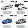 Trends Hobby 1:64HEC Hangzhou Exhibition TH Porsche Cayenne Turbo GT SUV SUV Adult Alloy Car Model