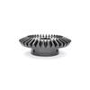 1:2 1M 20T 40T Straight Bevel Gear Metal Wheel 6/8/10mm 90 Degree Steel High Torque Transmission