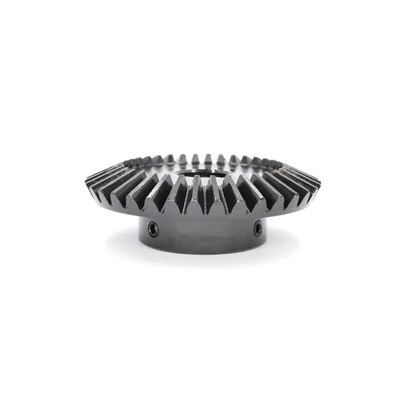 1:2 1M 20T 40T Straight Bevel Gear Metal Wheel 6/8/10mm 90 Degree Steel High Torque Transmission