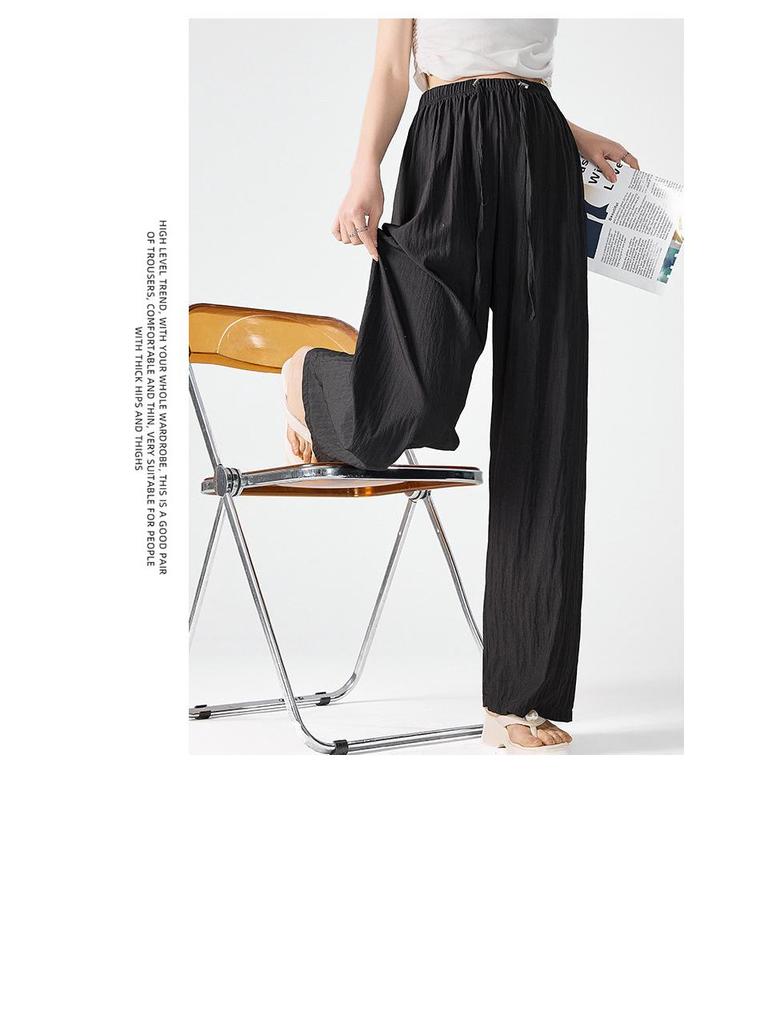 High-End Slimming Spring/Summer Petite Maternity Pants - Long, No Belly Band, Comfortable Style for Women