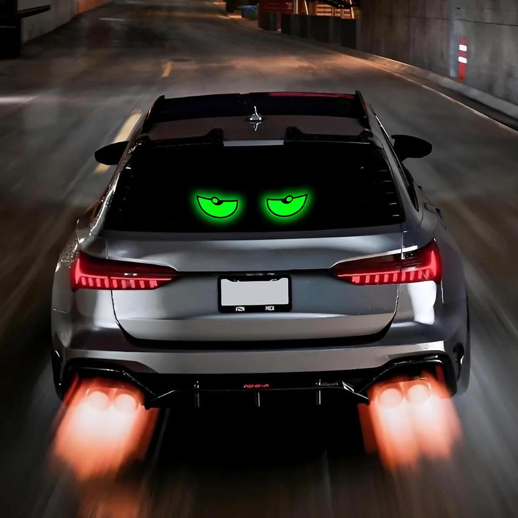 Scheinwerfer für Auto 2-teilig Hell Energiesparend Fahrzeugzubehör Automobil Fenster Augenlampe für LKW Wohnmobil SUV Limousine Fenster