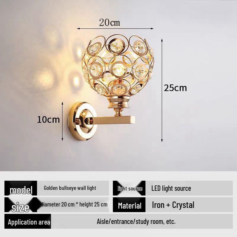 Modern Nordic LED Wall Lamp for Bedroom and Living Spaces