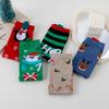 Christmas Socks, Santa Claus, Reindeer, Snowman, Gingerbread, Human Tube, Women's Socks, Cotton Cartoon, Autumn and Winter